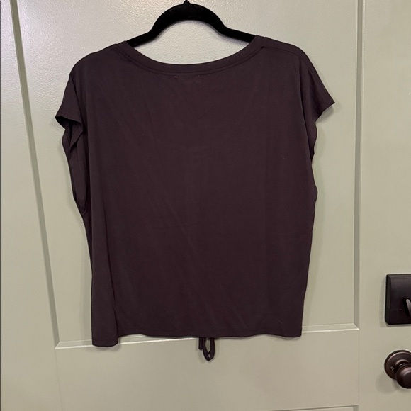 Mystree black Ruched Drawstring Crop Top - Picture 4 of 7